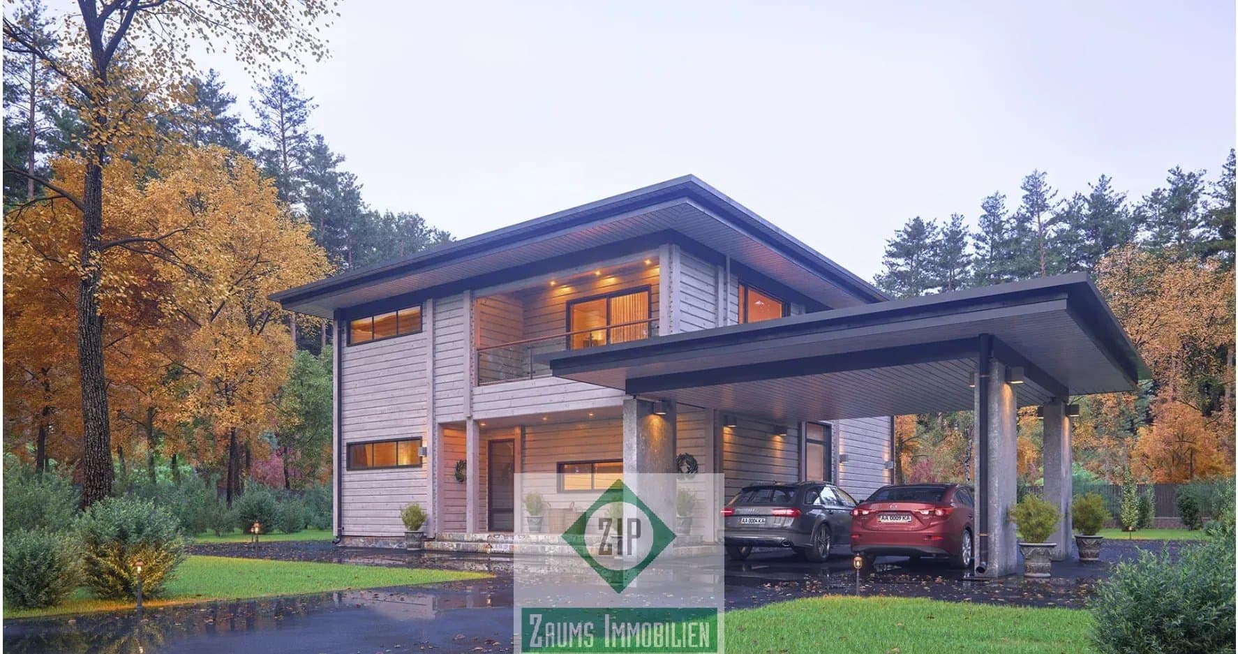 Contemp 200 – Moderne Holzarchitektur auf zwei Ebenen