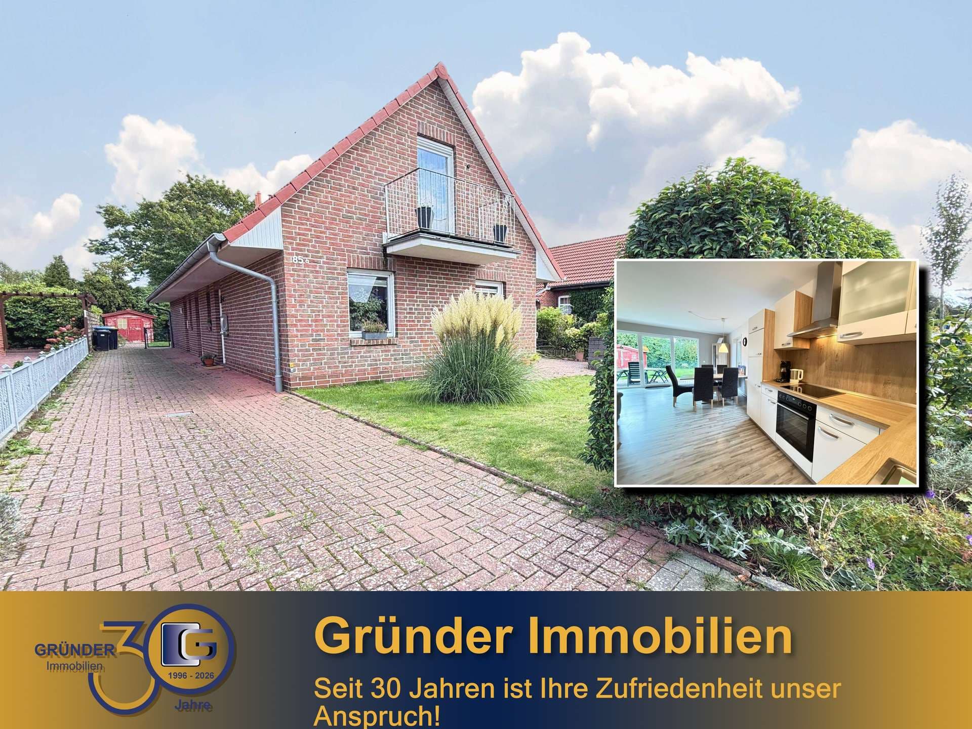 Seeluft schnuppern! Tolle Doppelhaushälfte in Norden - als Ferienhaus oder zur Eigennutzung!