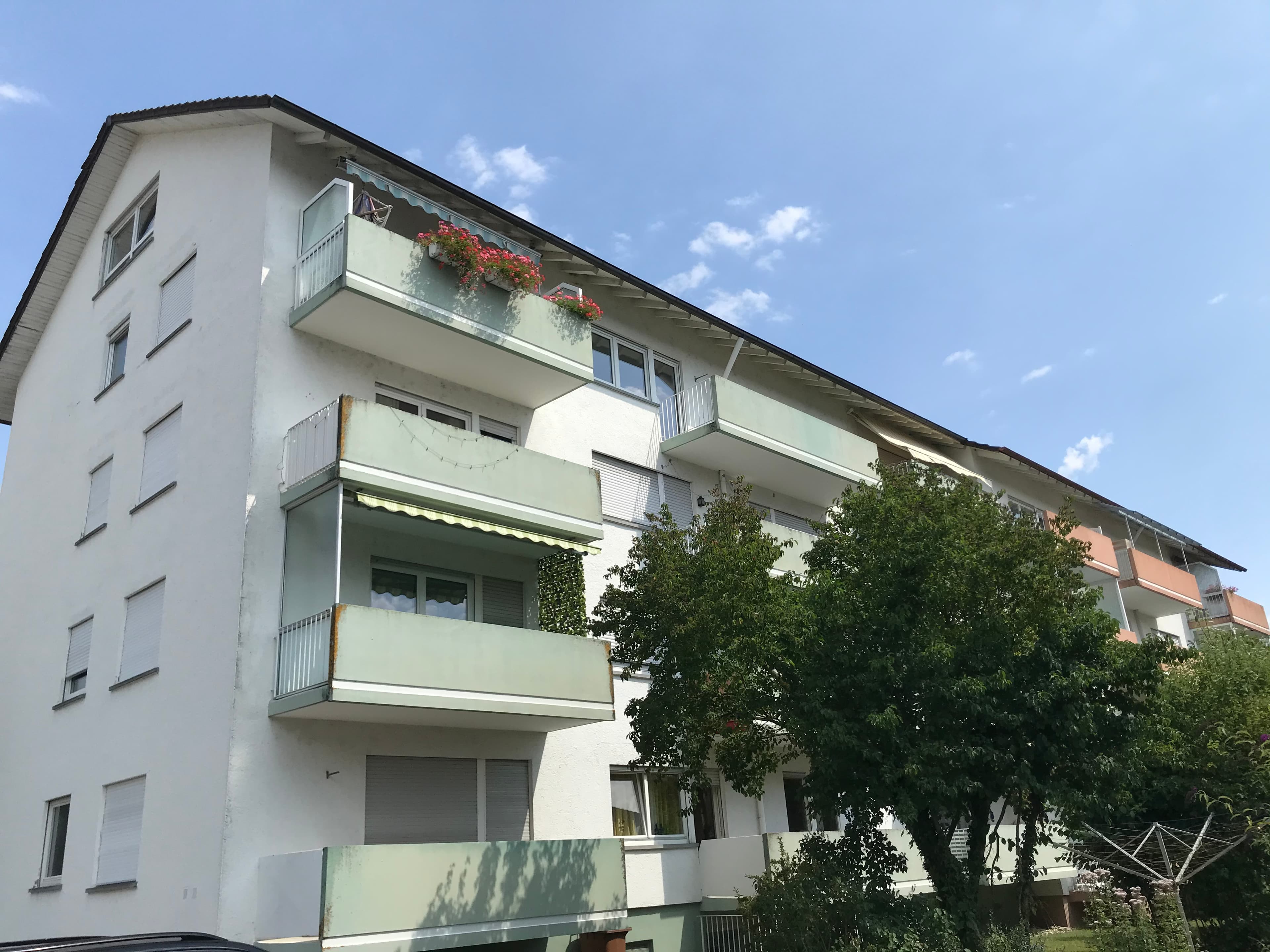 1,5 Zimmer Wohnung mit Balkon im Grünen / Singen Nordstadt / Zum 01.11. Bezugsfrei