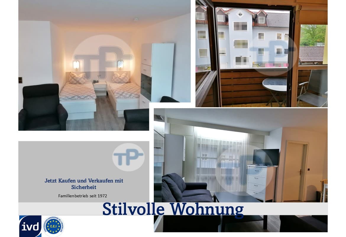 VERMIETETES, NEU RENOVIERTES
APPARTEMENT MIT BALKON