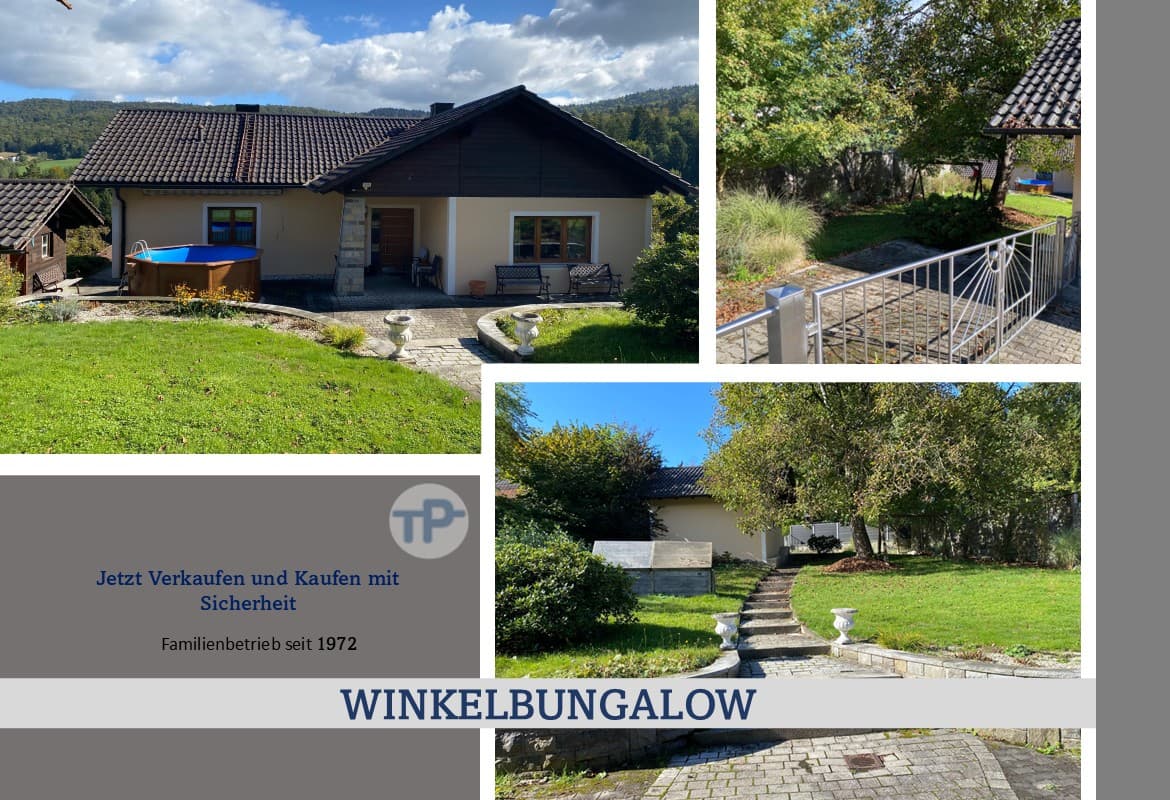 SONNIGER WINKELBUNGALOW MIT EINLIEGERWOHNUNG