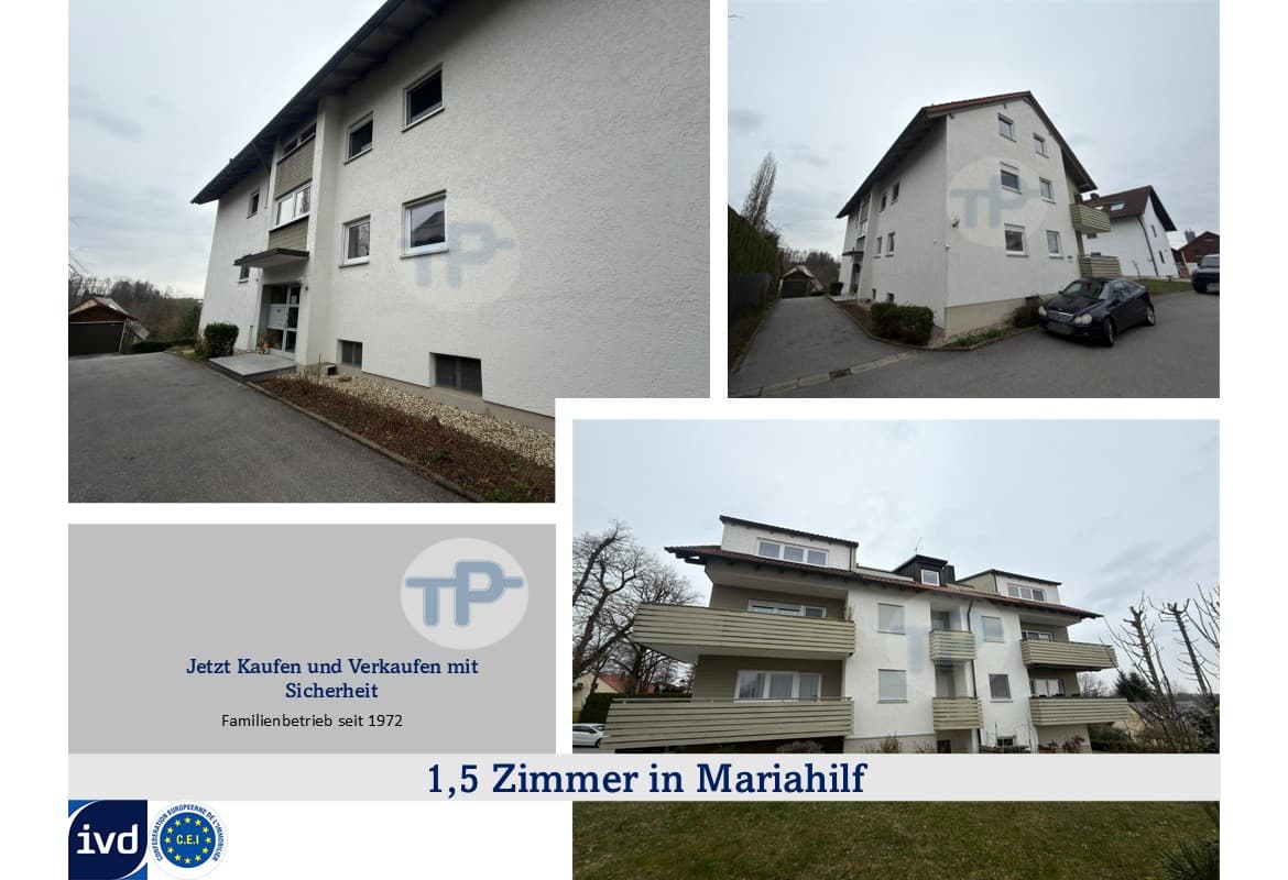 SONNIGE 1,5 ZIMMER TERRASSENWOHNUNG INNSTADT-MARIAHILF
