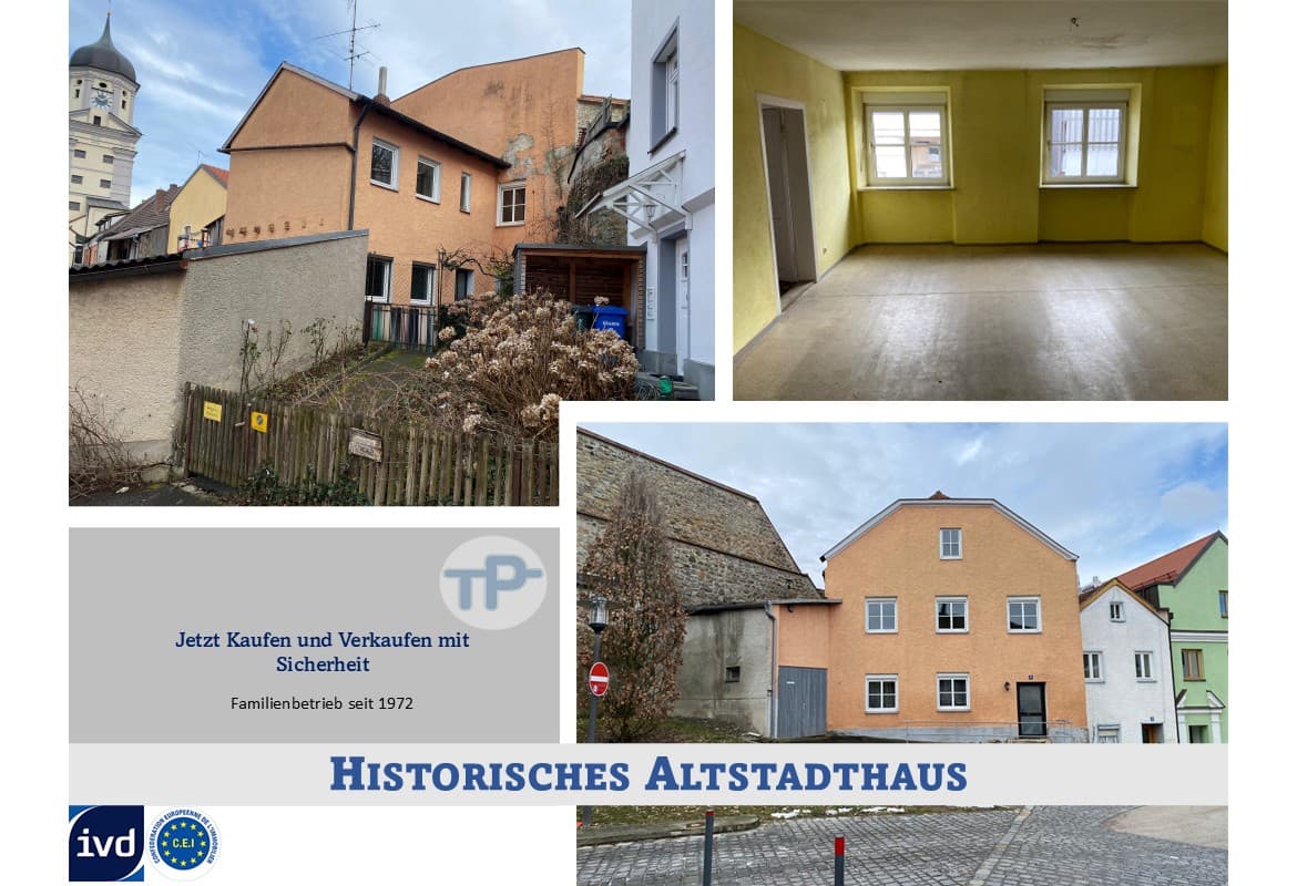 HISTORISCHES ALTSTADTHAUS
IM ZENTRUM DER DONAUSTADT VILSHOFEN