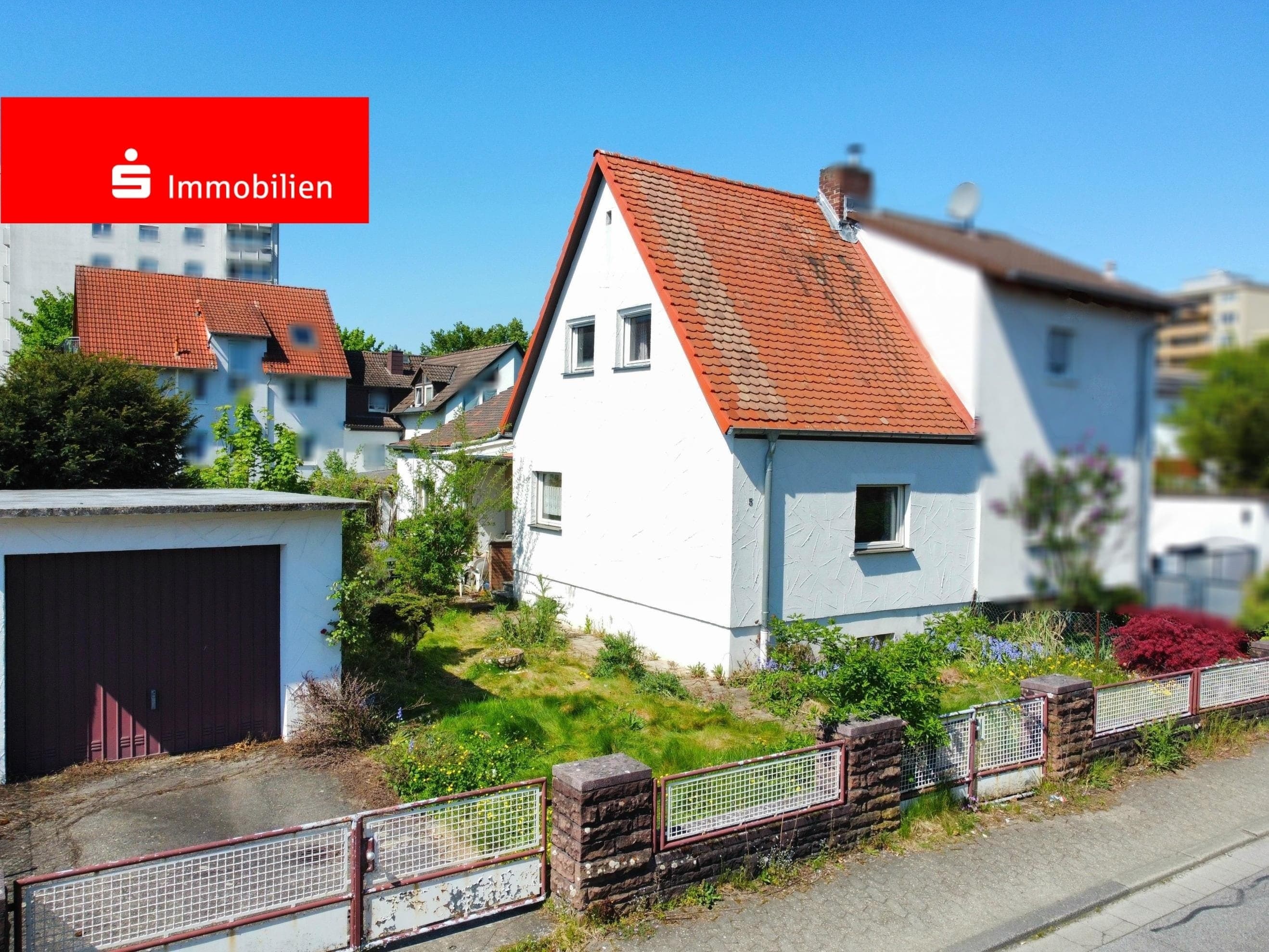 Abrissgrundstück in der Bensheimer Westadt