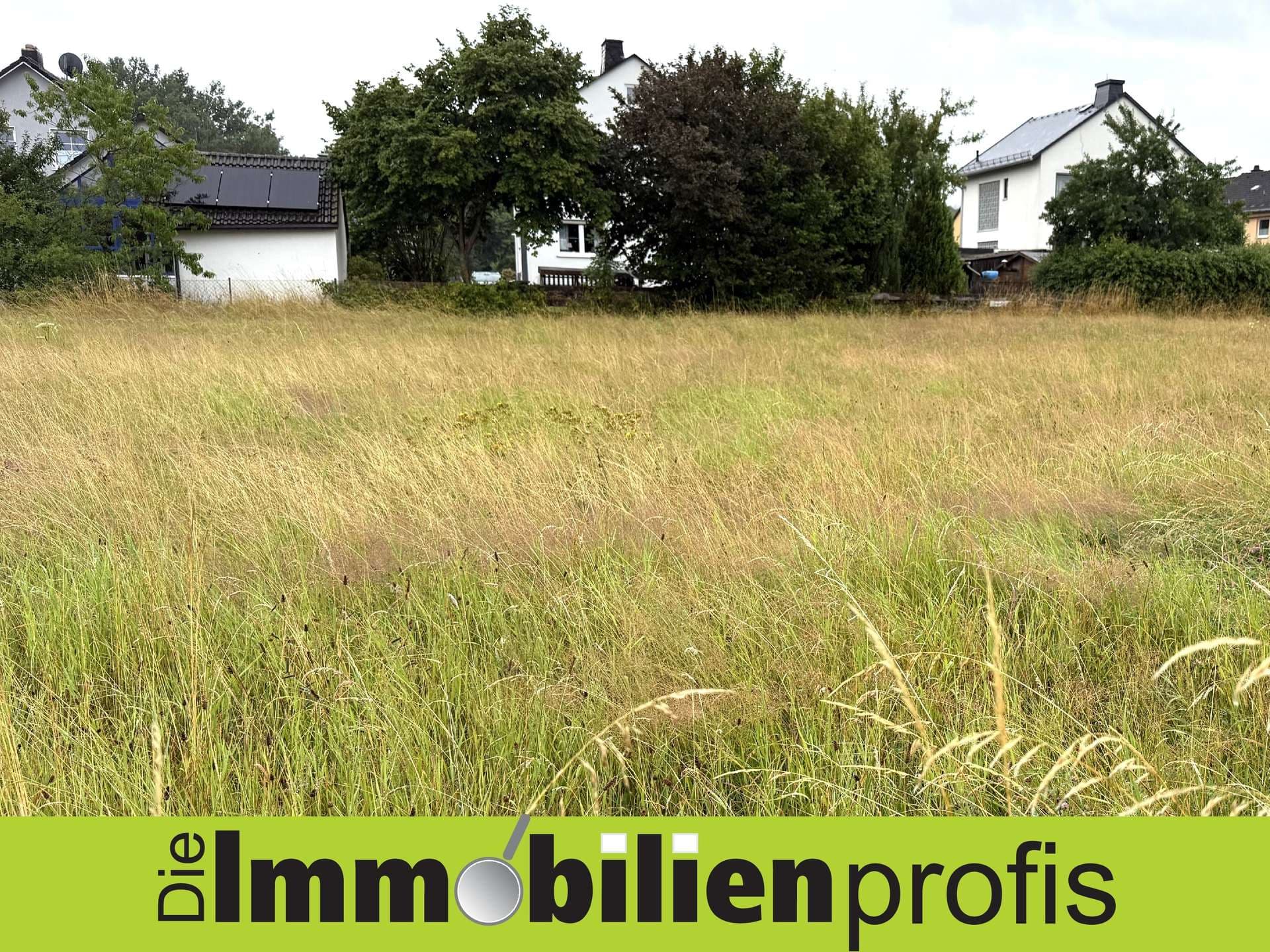 Schönes Baugrundstück am Fuße des Waldsteins