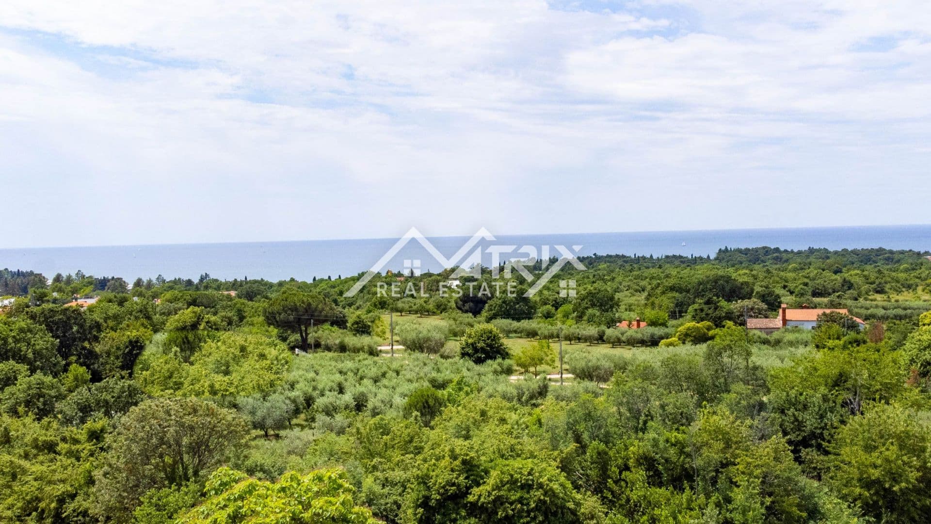 Poreč, Baugrundstück mit Meerblick!