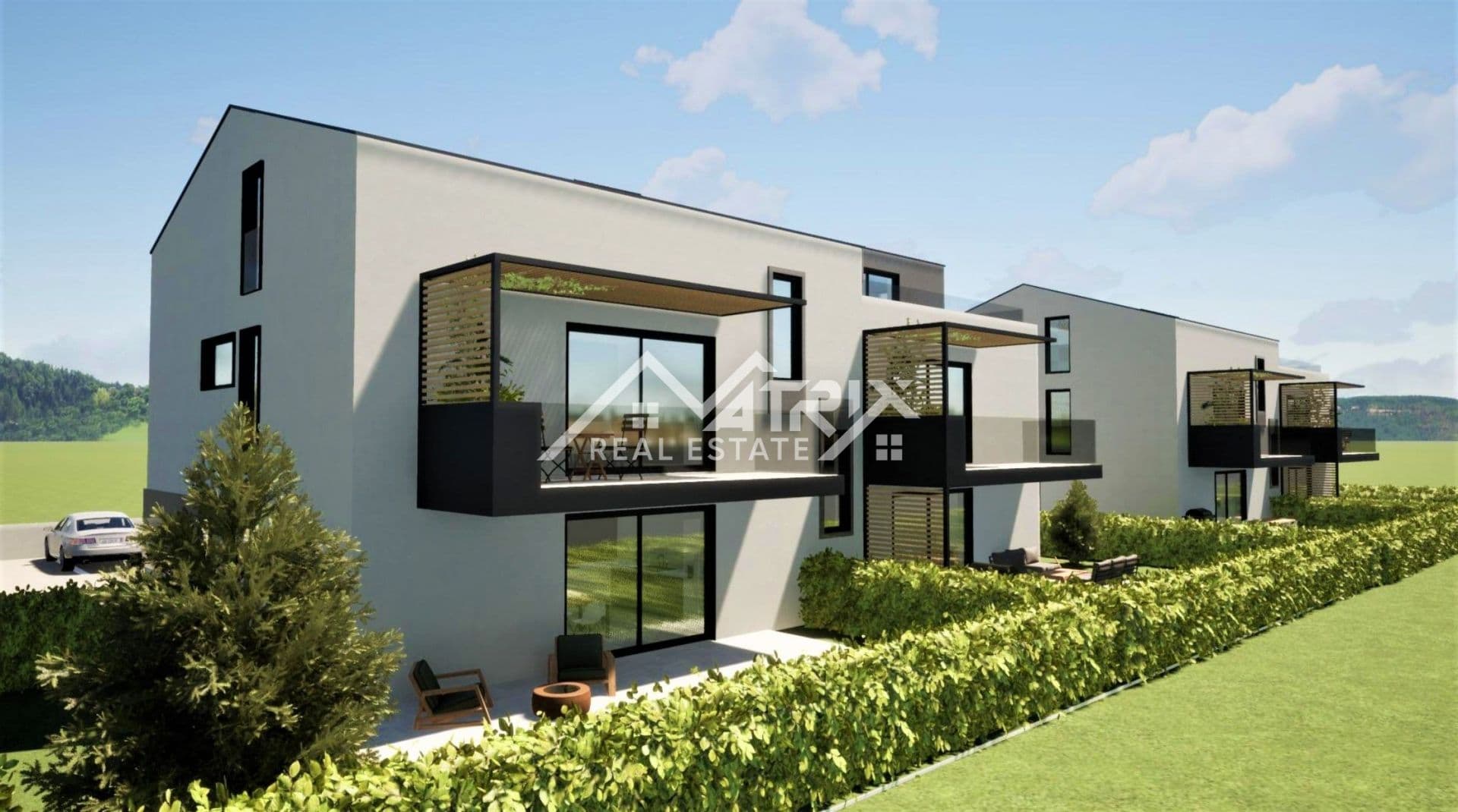Bereich Poreč, Penthouse in einem Luxuskomplex 2,5 km vom Meer!