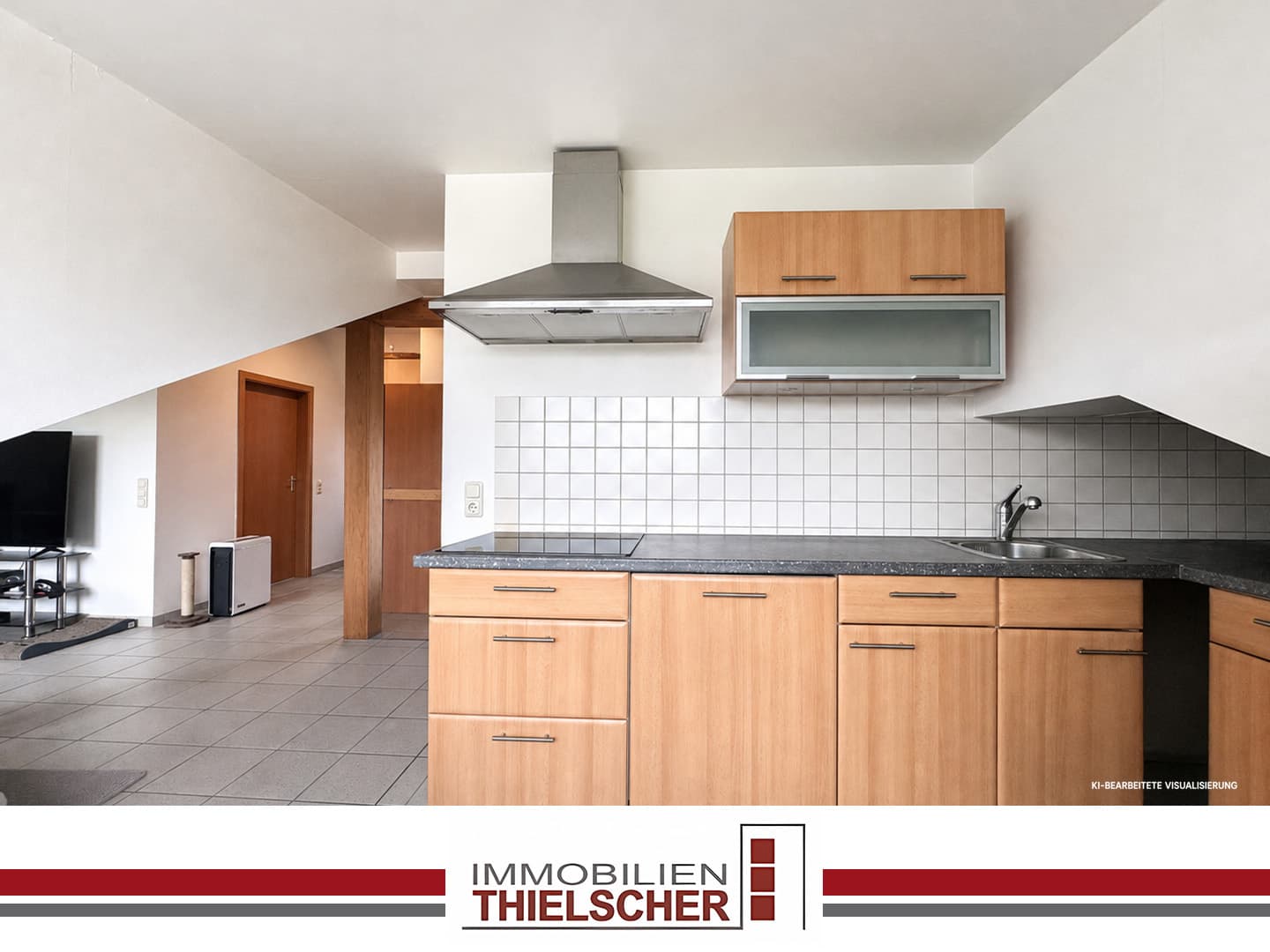 Schöne 2-Zimmer-Dachgeschosswohnung mit Garage in bevorzugter Lage von Übach-Palenberg
