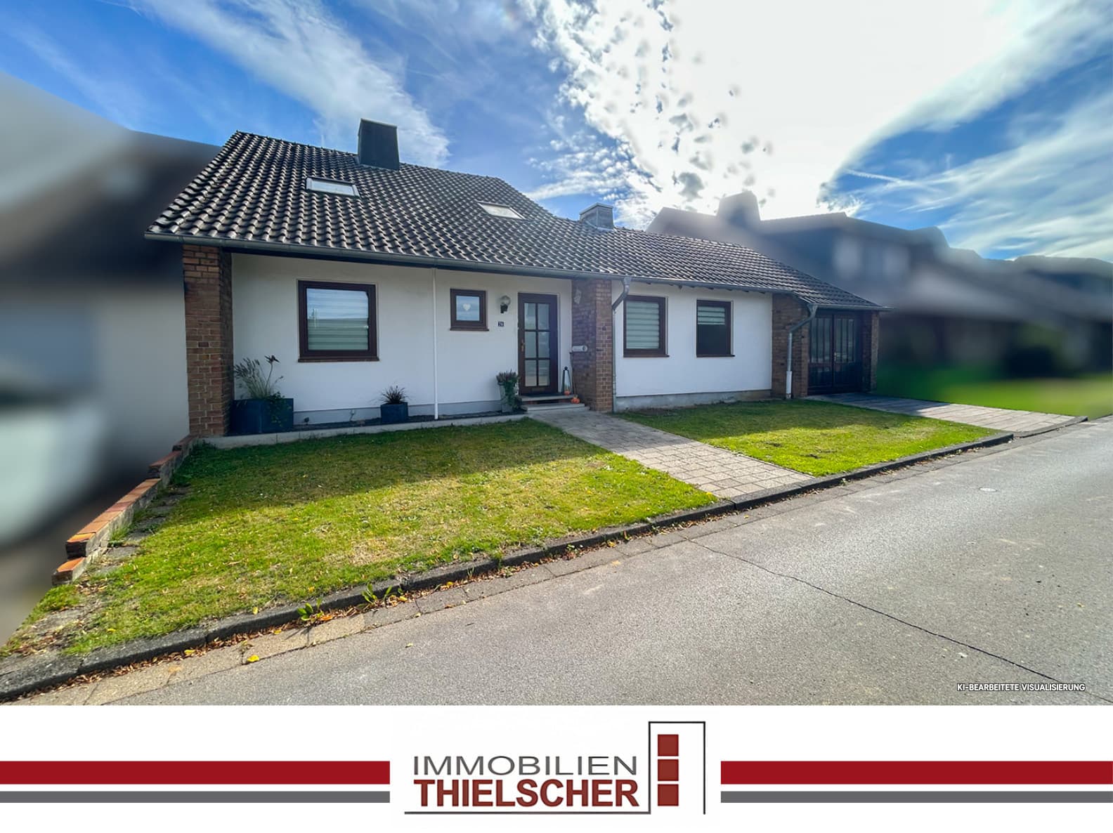Reihenmittelhaus mit großem Garten und Garage in Baesweiler-Setterich