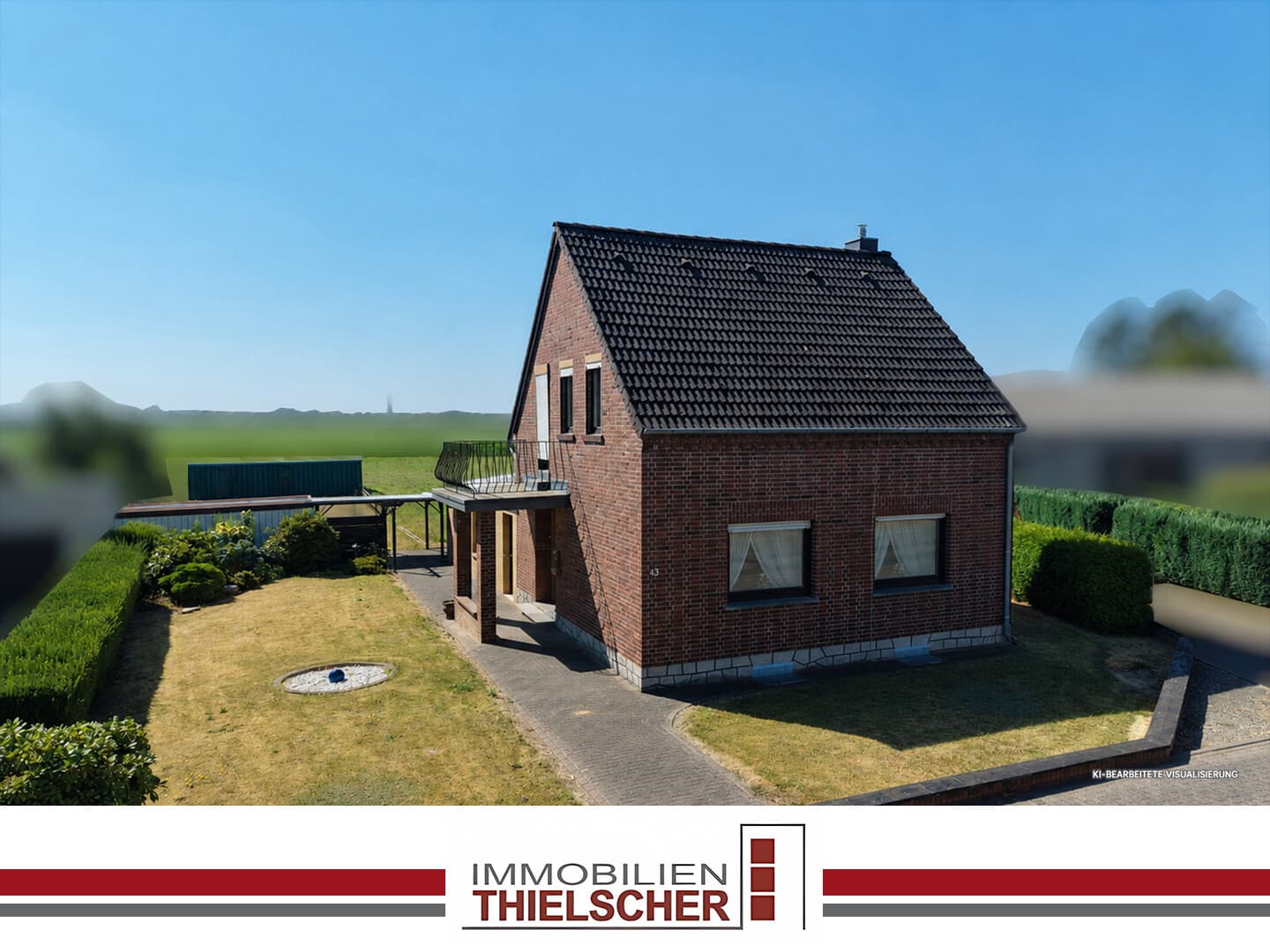 Seltene Gelegenheit: 3.757 m² großes Grundstück mit freistehendem Wohnhaus und Garagen