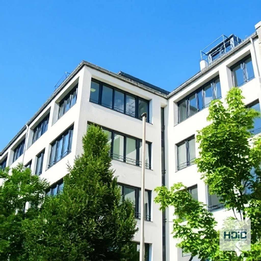 Gepflegte Büroflächen mit großzügigem und hellem Entrée