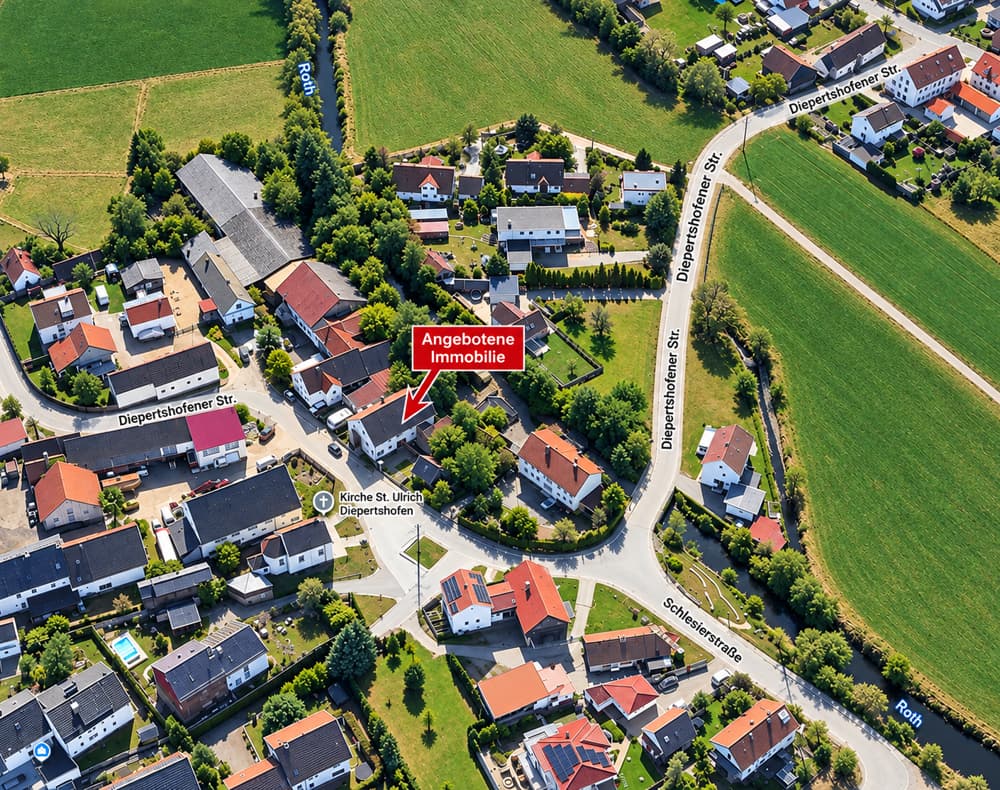 Immobilienexposé – Baugrundstück in Pfaffenhofen an der Roth