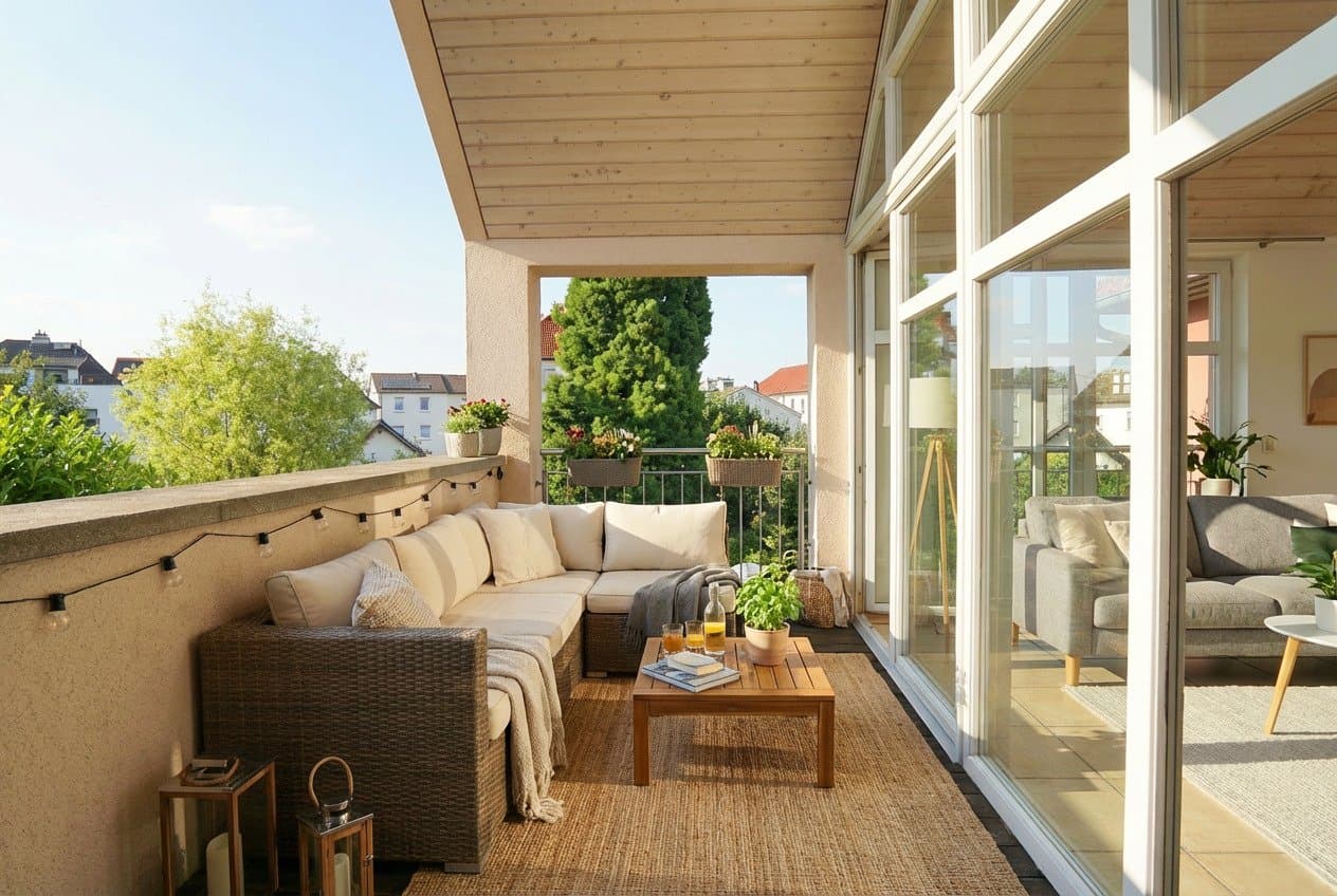 Wohnung in schöner Hofreite