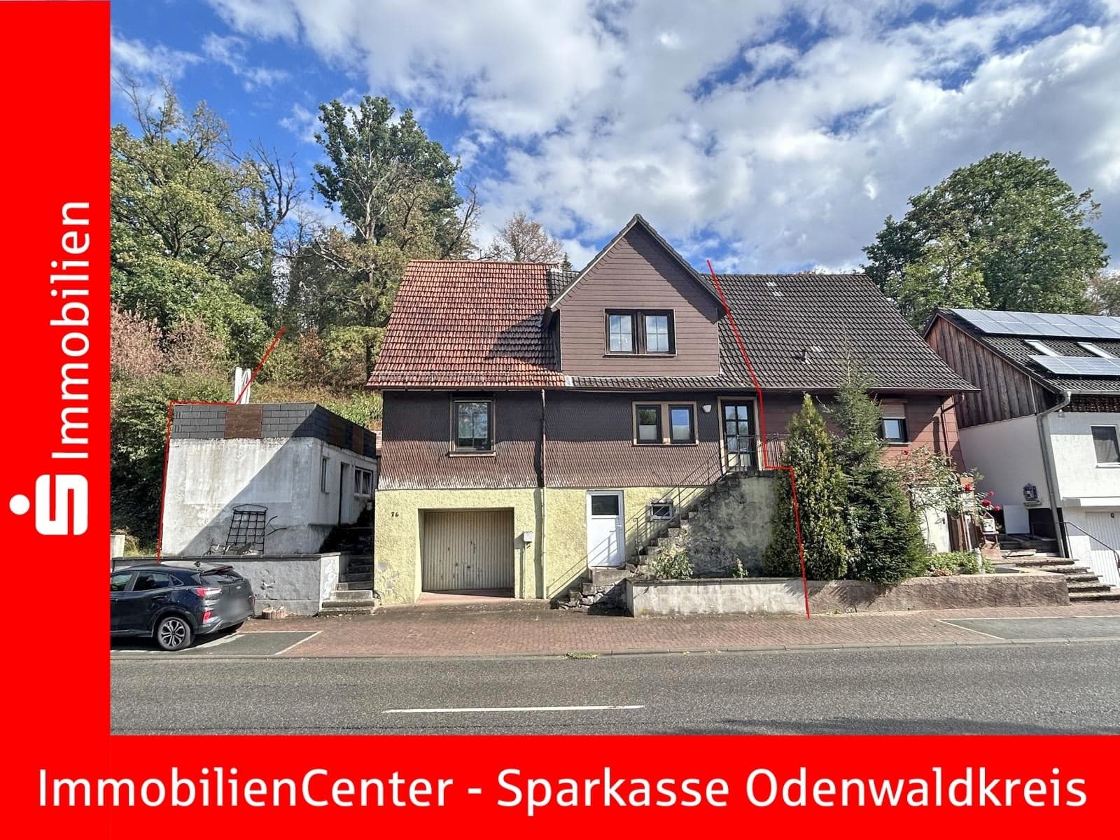Optimal für Hand- und Heimwerker - Renovierungsbedürftige DHH mit schöner Dachterrasse und Garten