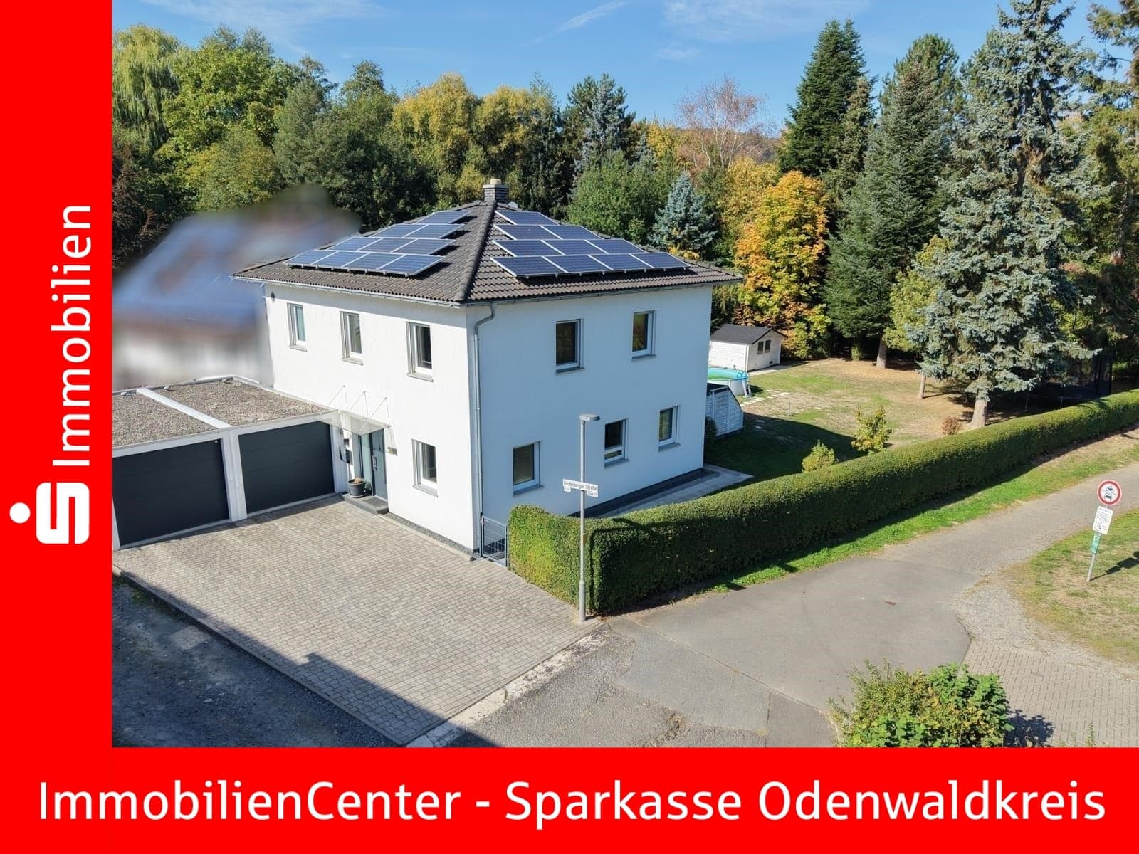 Moderne Stadtvilla mit Energieeffizienz A+ auf 1.089 m² Traumgrundstück in Feldrandlage