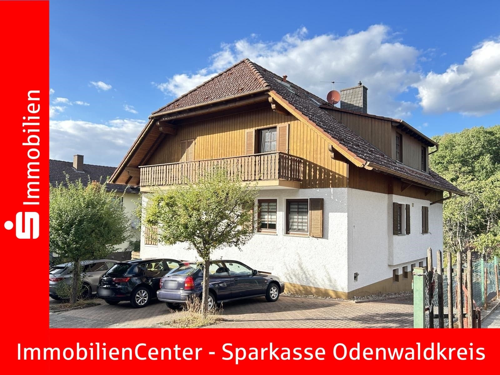 Gepflegtes, attraktives 4-Familienhaus mit Garagen und Stellplätzen in ruhiger Odenwaldlage