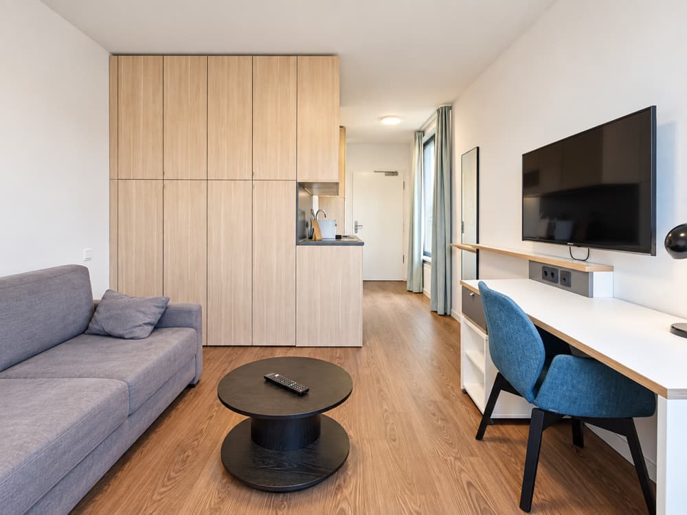 Top Investition nahe Hauptbahnhof! 1-Zi Apartment in Fritz Tower