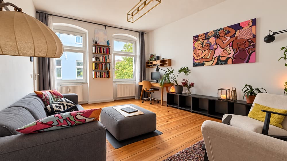Bezugsfreie 2-Zimmer-Wohnung nahe Wrangelkiez