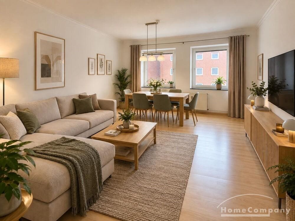Hochwertig, modern möblierte Wohnung in Kiel - Südfriedhof