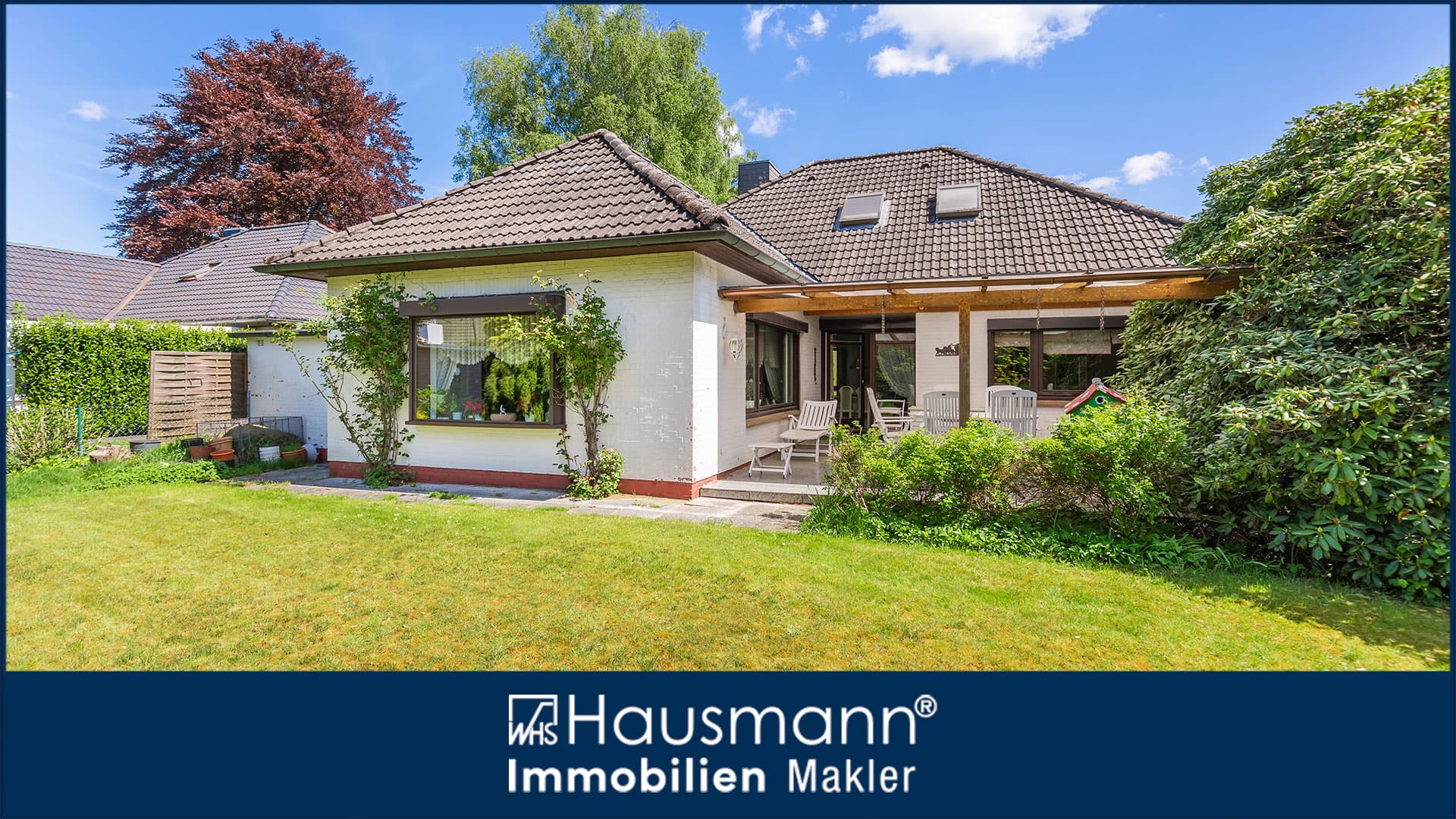 Licht, Ruhe und Lebensqualität – attraktiver Bungalow in Norderstedt-Glashütte!
