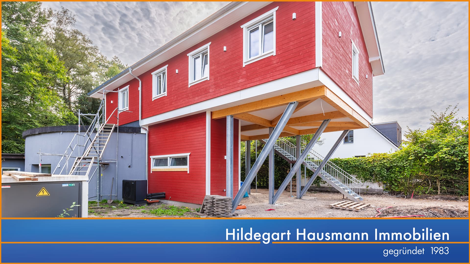 Einzigartiger Neubau trifft Geschichte – außergewöhnliches Wohnkonzept in Hamburg-Langenhorn