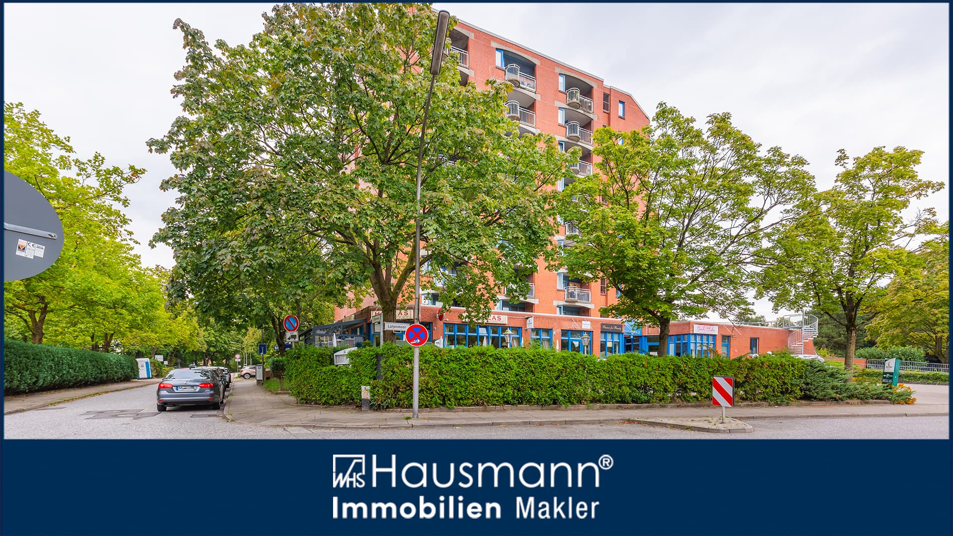 Kapitalanlage am Herold-Center/Norderstedt-Garstedt: Vermietete 1,5-Zimmer-Wohnung mit West-Loggia!