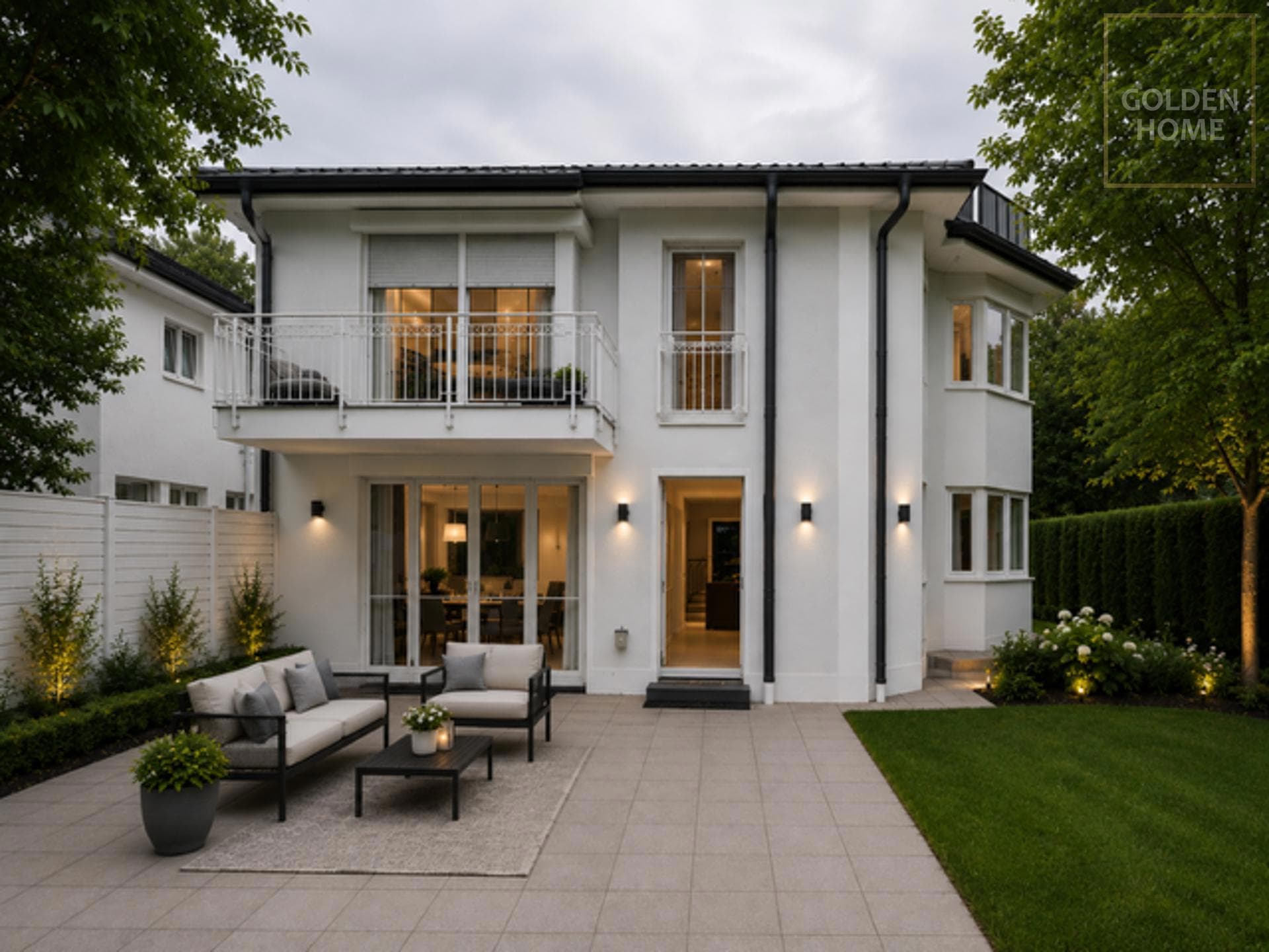 Elegantes Wohnen auf zwei Ebenen – mit privatem Gartenparadies