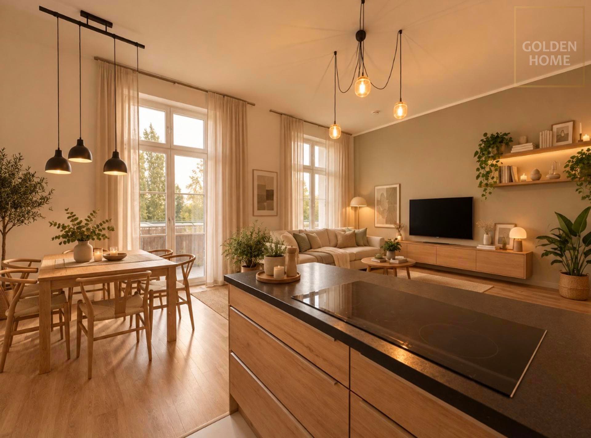 Charaktervolle 4-Zimmer-Eigentumswohnung mit Balkon in Berlin-Karlshorst