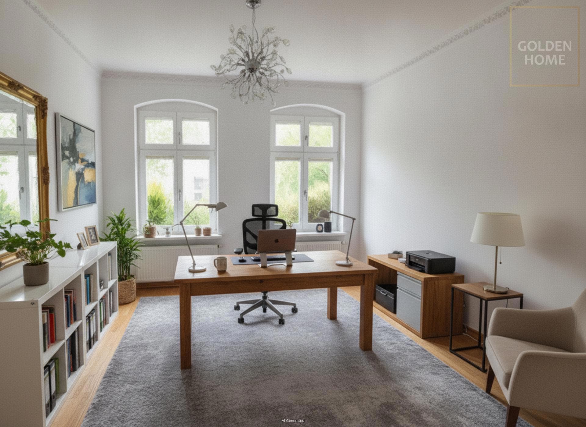 Wohnen und Arbeiten an einem Ort – Ihr perfektes Homeoffice mitten in Berlin