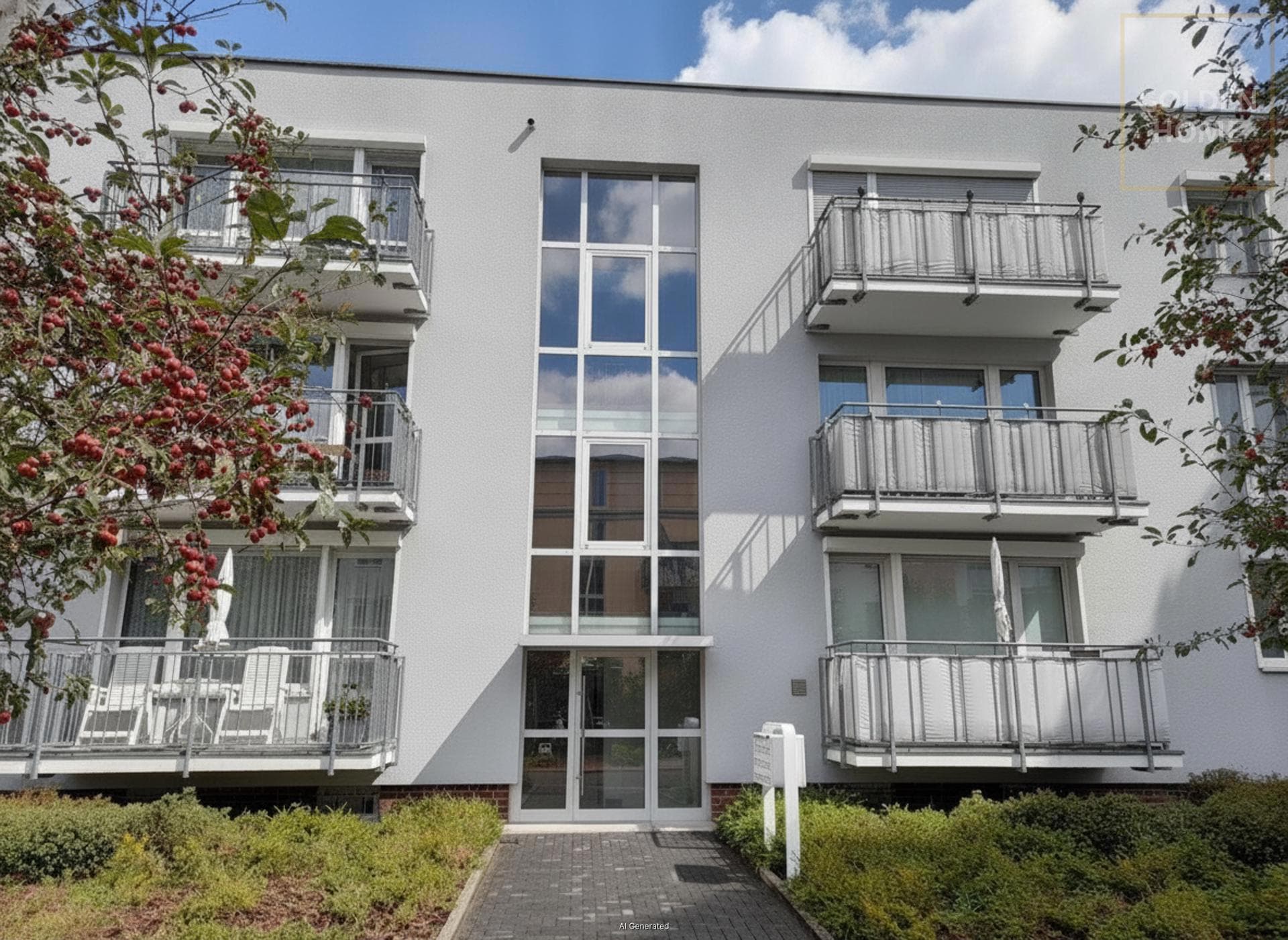 Modernisierte 3 Zimmer Wohnung mit 2 Balkonen und Pkw-Stellplatz in Wolfgang
