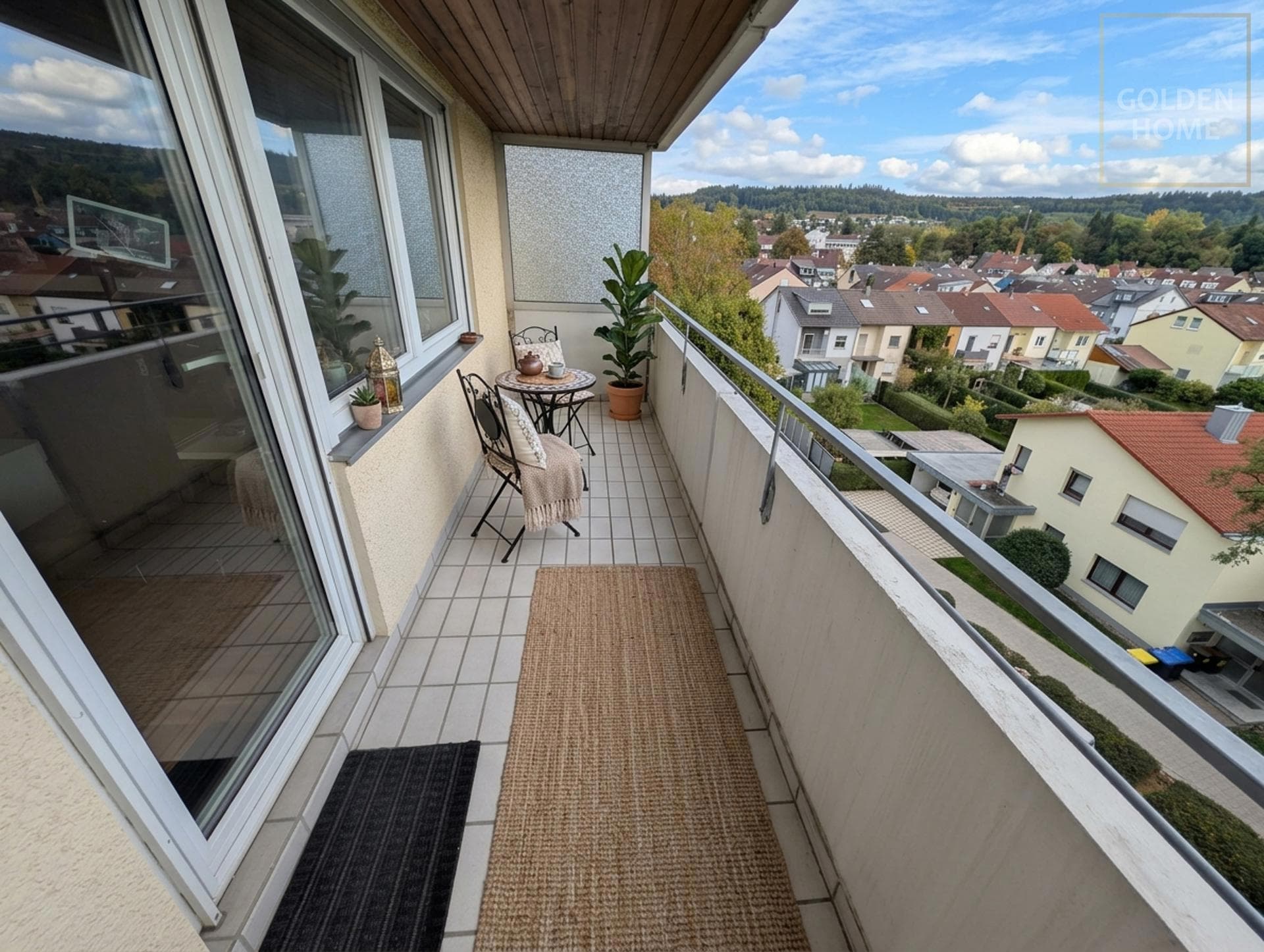 Lichtdurchflutetes Wohnen mit Weitblick
