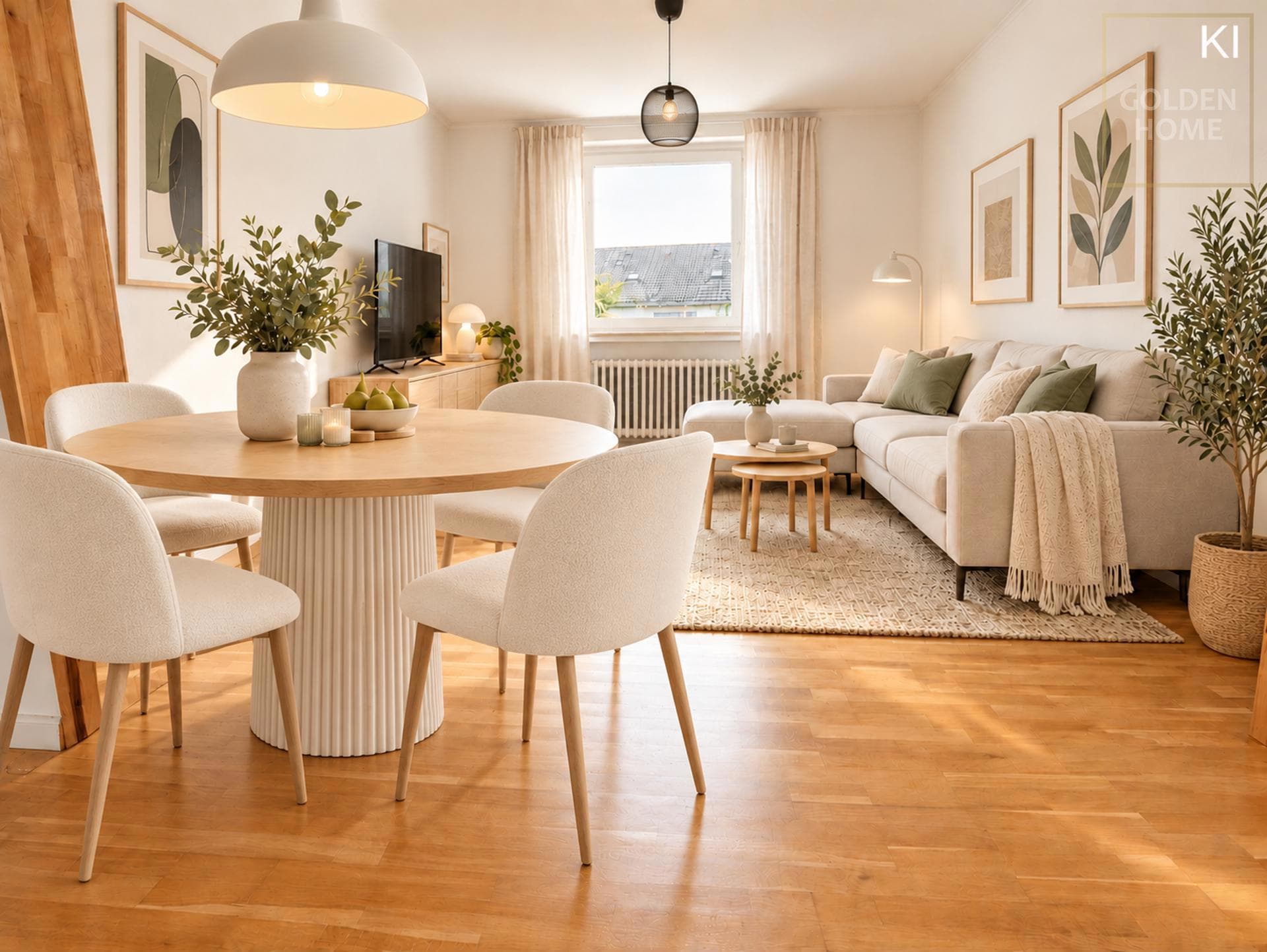 Lichtdurchflutete 3-Zimmer-Wohnung mit Südbalkon in ruhiger Lage