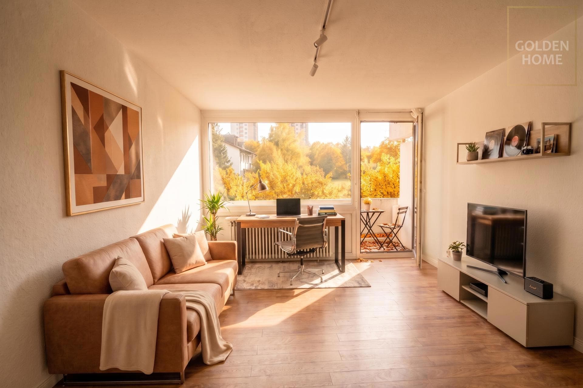 Attraktiver Preis! 1-Zimmer-Apartment mit West-Balkon, frei zum Bezug!