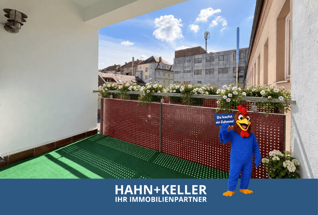 Sonnige 1 Zimmer-Wohnung mit Südbalkon & Außenstellplatz in zentraler in Stuttgart-Süd!