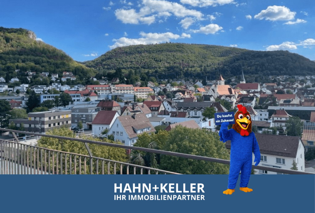 2 Zimmer-Wohnung in zentraler Lage von Heubach mit herrlichem Ausblick !