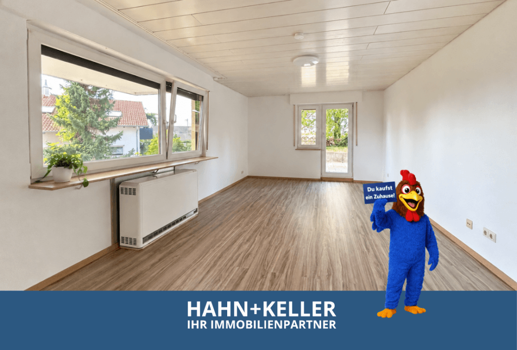 40 m² clever genutzt – mit Terrasse, Blick ins Grüne und separater Küche