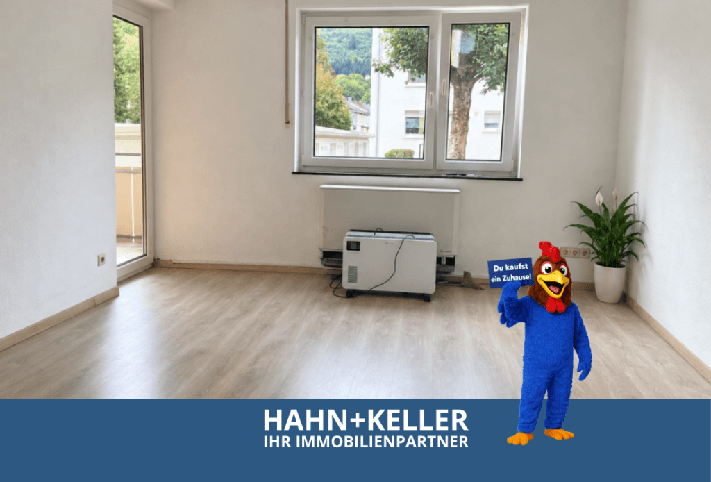 Sofort beziehbar! Gemütliche 2 Zimmer-Wohnung mit überdachtem Balkon!