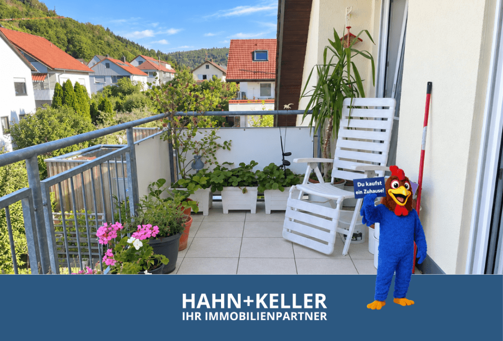Gemütlicher Wohlfühlcharakter! Ideale 5 Zimmer-Wohnung mit toller Fernsicht!