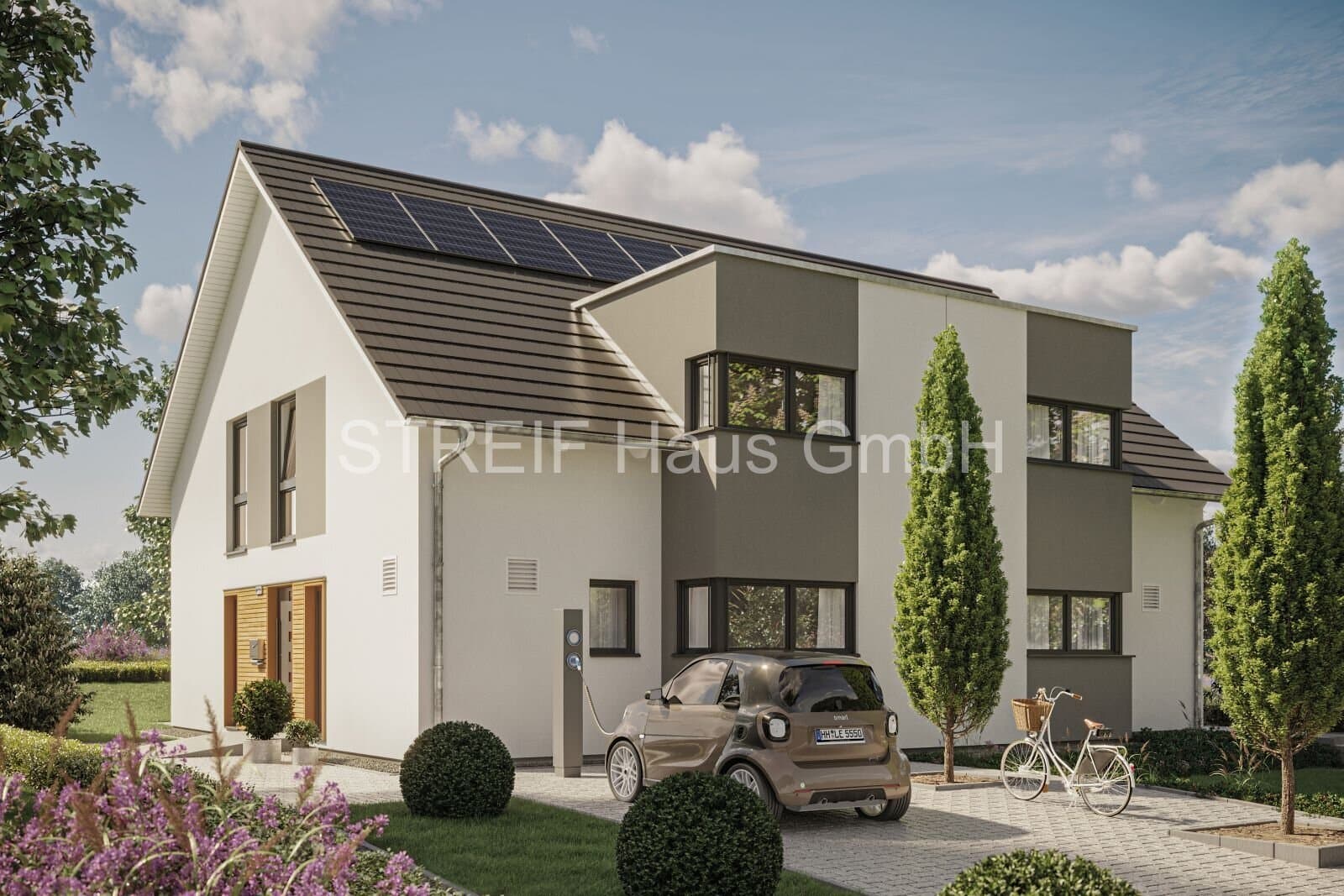 Individuell geplantes Traum-Doppelhaus (KFW 40) in Warstein