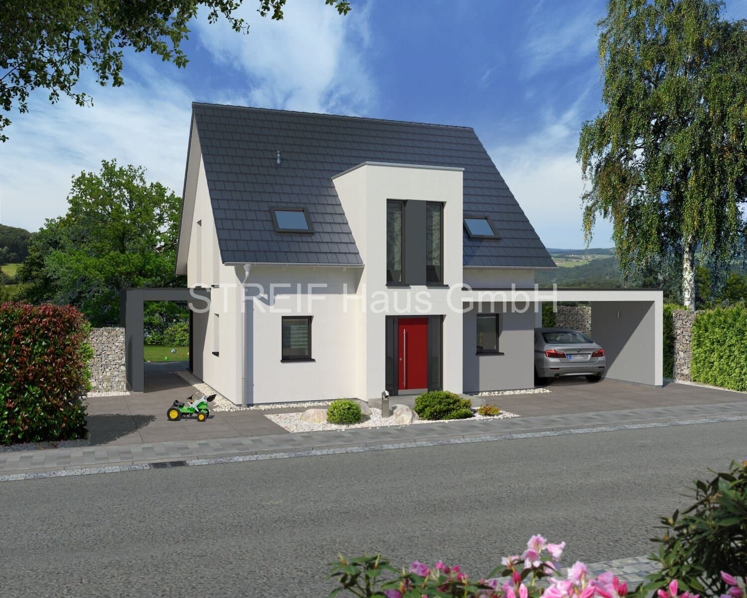 Modernes Einfamilienhaus (KFW 40) mit Grundstück in Werl