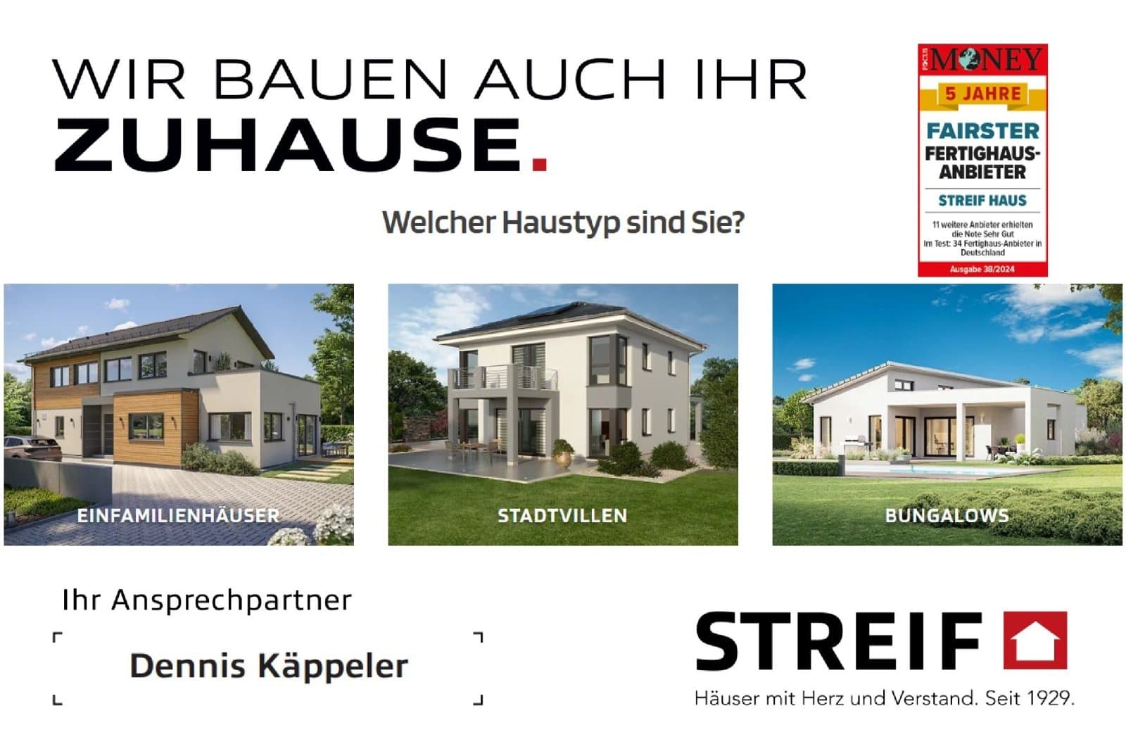Sonnige Aussichten: Großzügiges Baugrundstück für Ihr Streif Haus-Projekt.