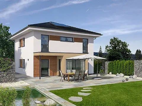 Stadtvilla in Ortenberg mit Schlossblick, projektiert nach Kundenwünschen