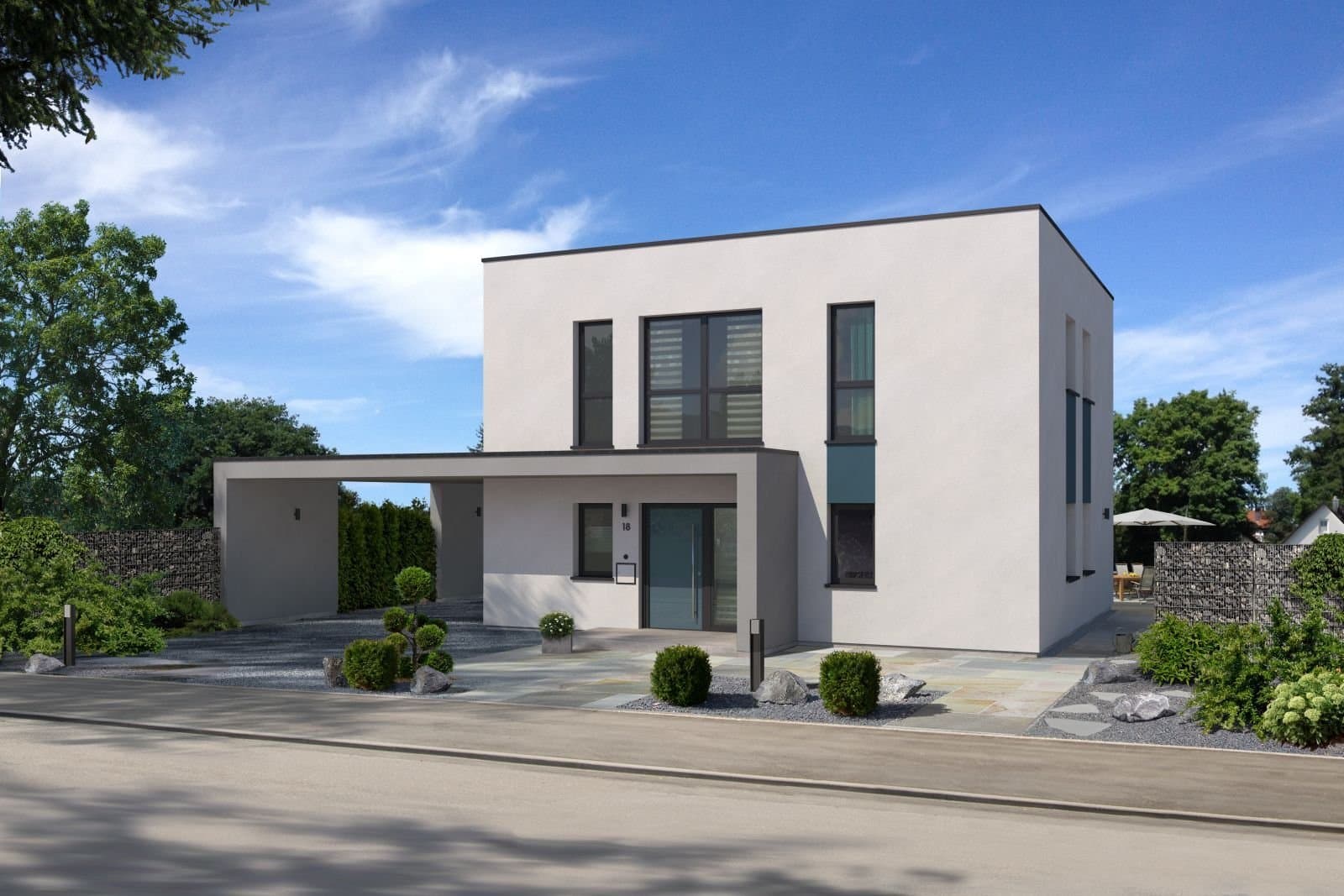 Modern geplantes Einfamilienhaus in Schwanau-Nonnenweier mit Grundstück