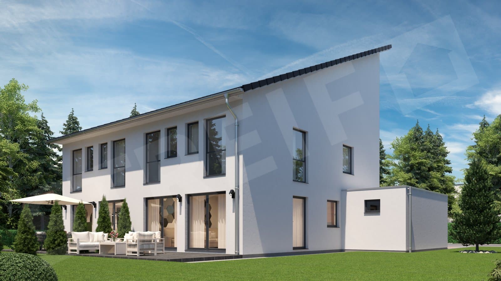 Geräumiges Doppelhaus als Ausbauhaus