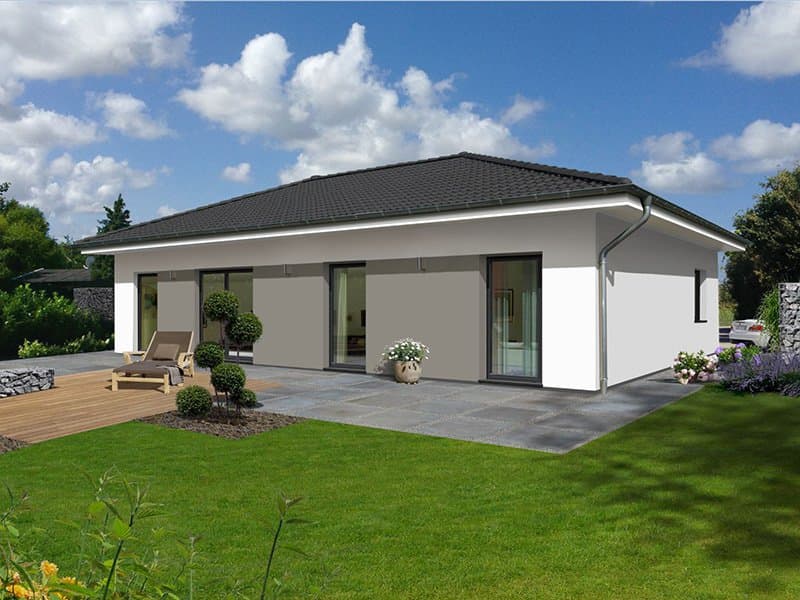 Individueller Fertighaus-Bungalow in Hirschaid - Ausbaustufe FastFertigPlus