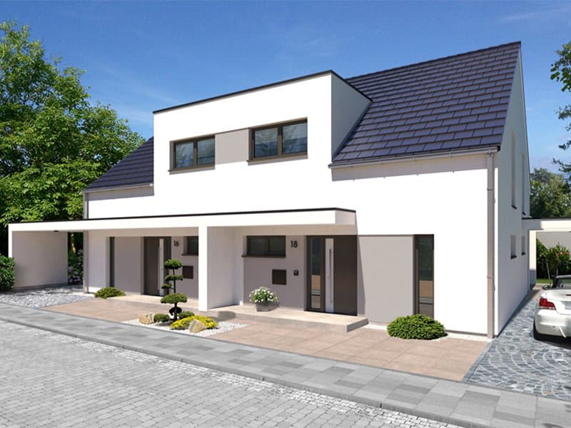 Modernes Doppelhaus in Freihung mit 5 Zimmern und gehobener Ausstattung