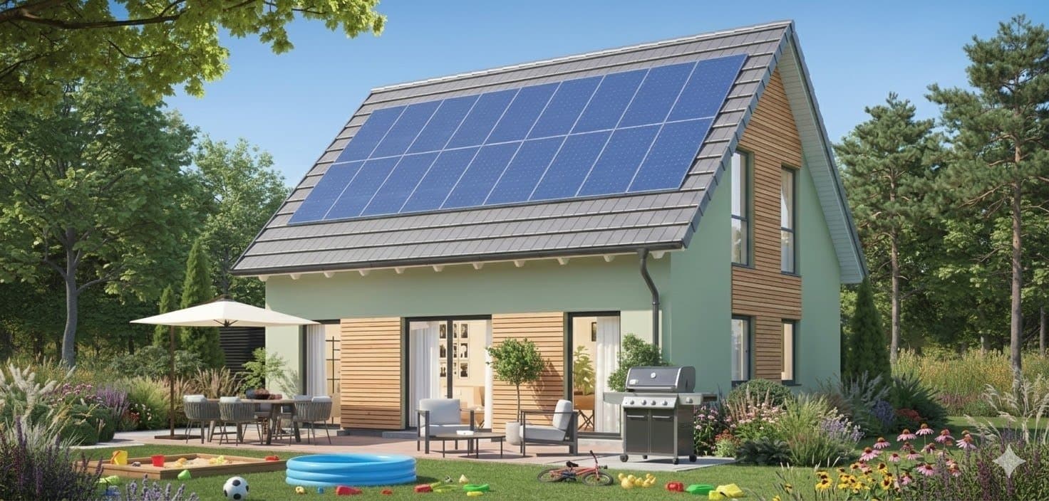 Bauen in Simmelsdorf - Schlüsselfertiges KfW40 Haus mit Photovoltaikanlage