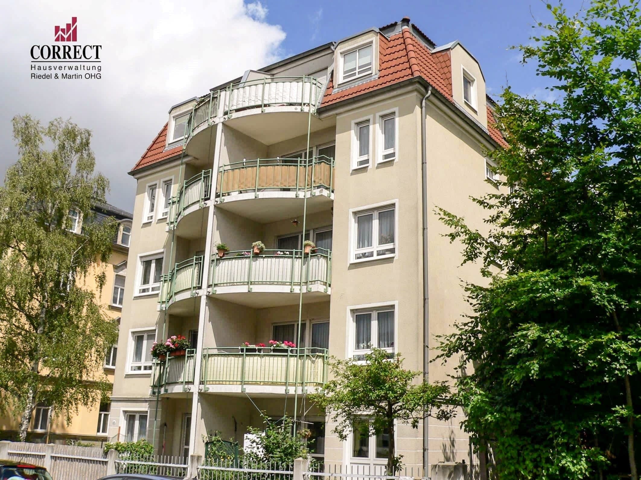 Topzustand – 59 m² Wohnung in Dresden, Tageslichtbad, Balkon
sofort bezugsfähig
