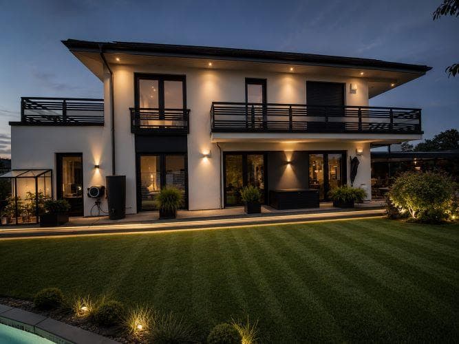 275 m² private Wellness-Villa vor Berlin – Pool, Sauna, Garten & A+, 360 Grad Rundgang