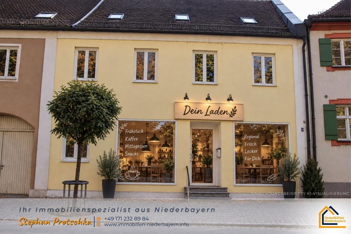 Mehrfamilienhaus mit Gewerbe in Arnstorf zu verkaufen.
